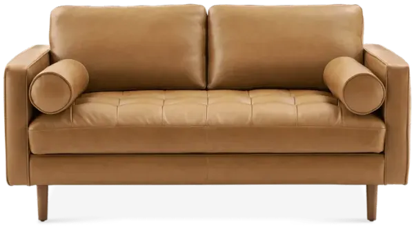 Madison Leather Loveseat