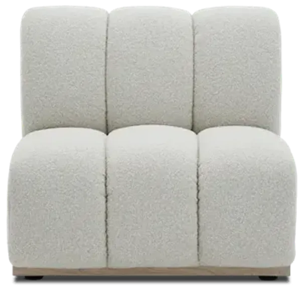 Marlow Performance Bouclé Armless Sofa
