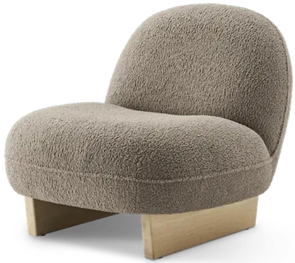 Ingrid Sherpa Chair, Teddy Brown