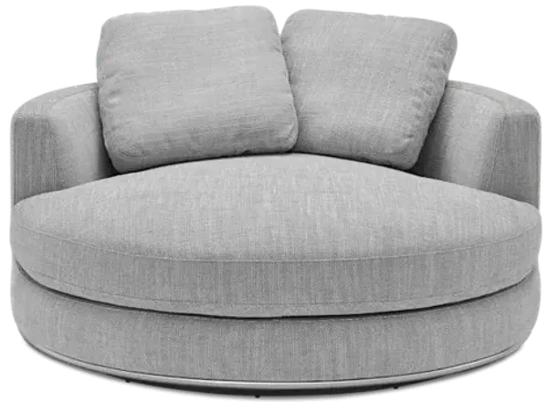 Hamilton Round Swivel 1.5 Seater Armchair