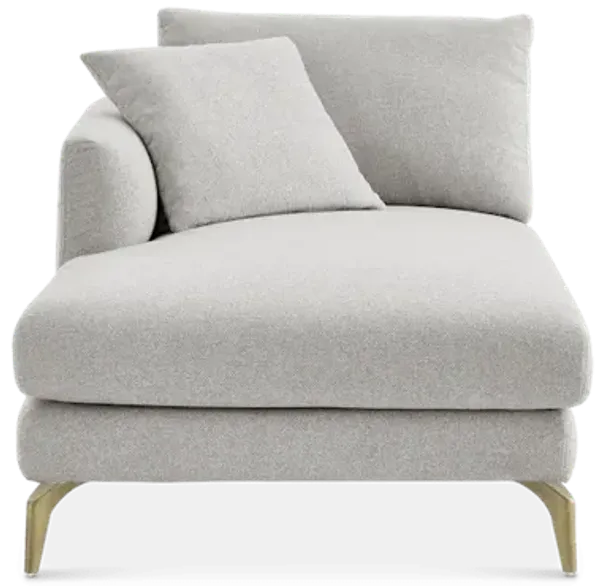 Lena Performance Fabric Left Chaise Sofa