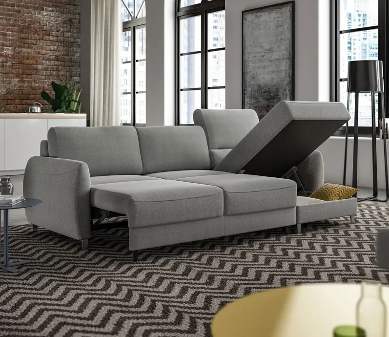 Luonto Delta Loveseat Chaise Sleeper Sofa - Full XL