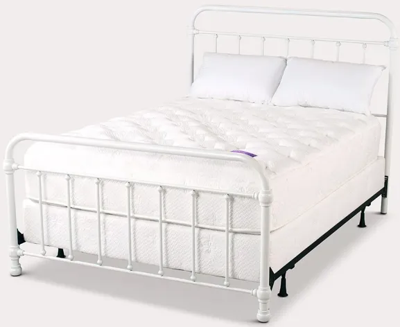 Hillsdale Kiran Metal Bed - White - Twin