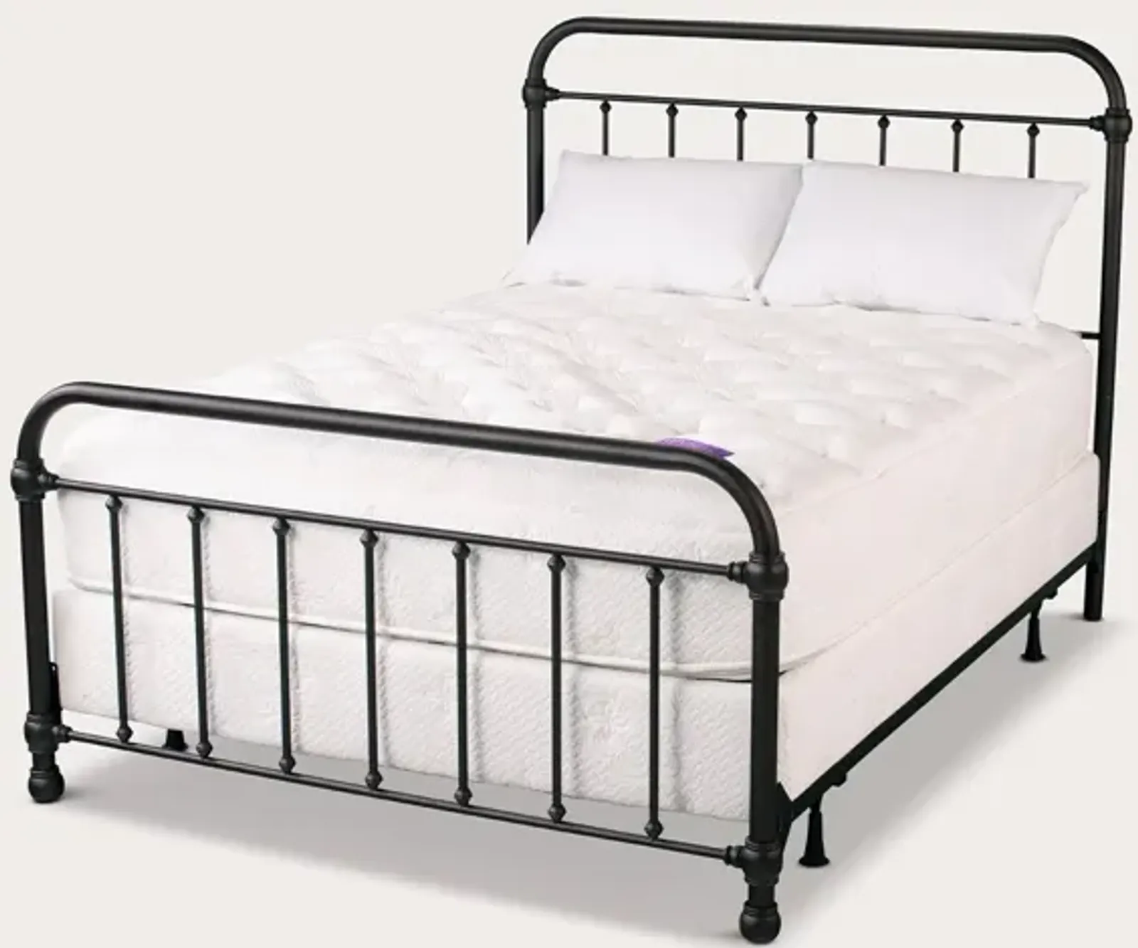 Hillsdale Kiran Metal Bed - White - Twin