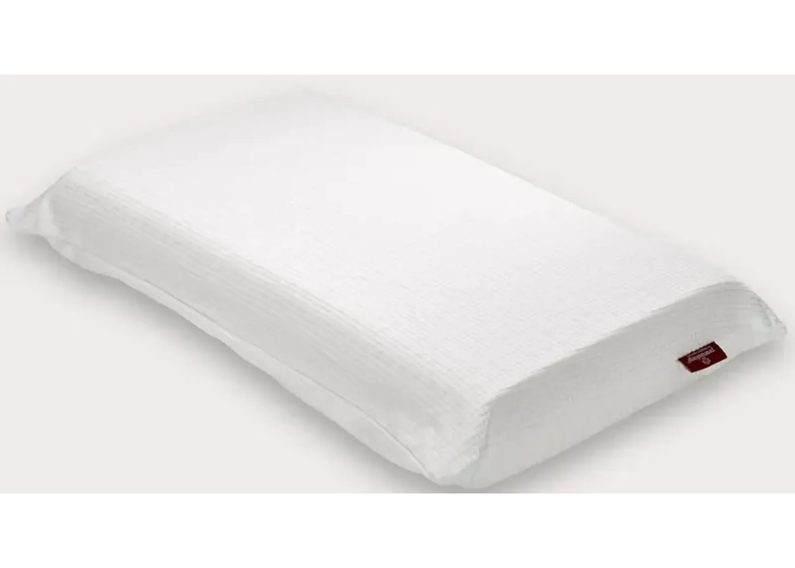 PranaSleep Queen Latex 3.5 inch Pillow - 3.5 inch Medium Firm