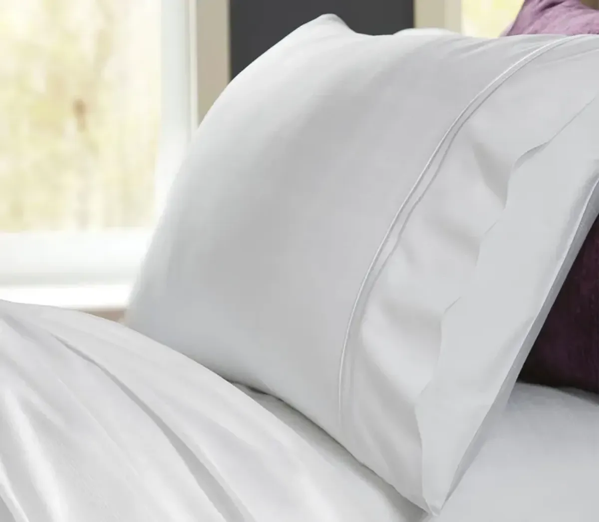 PureCare Premium Bamboo Sheet Set - White - Cal King