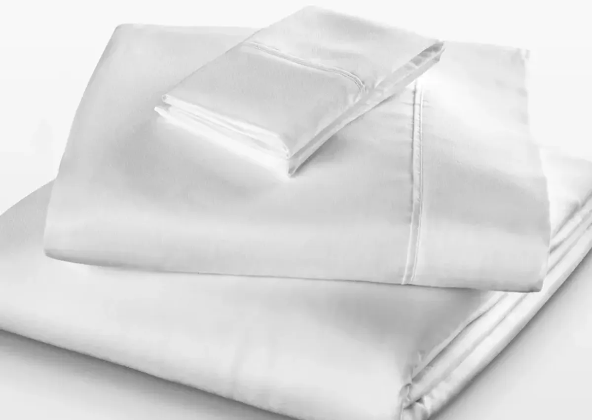 PureCare Microfiber Sheet Set - White - Twin XL