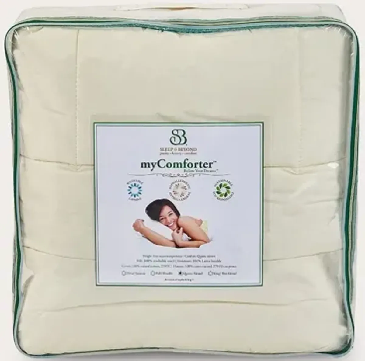 Sleep & Beyond myComforter® Washable Wool Comforter - King