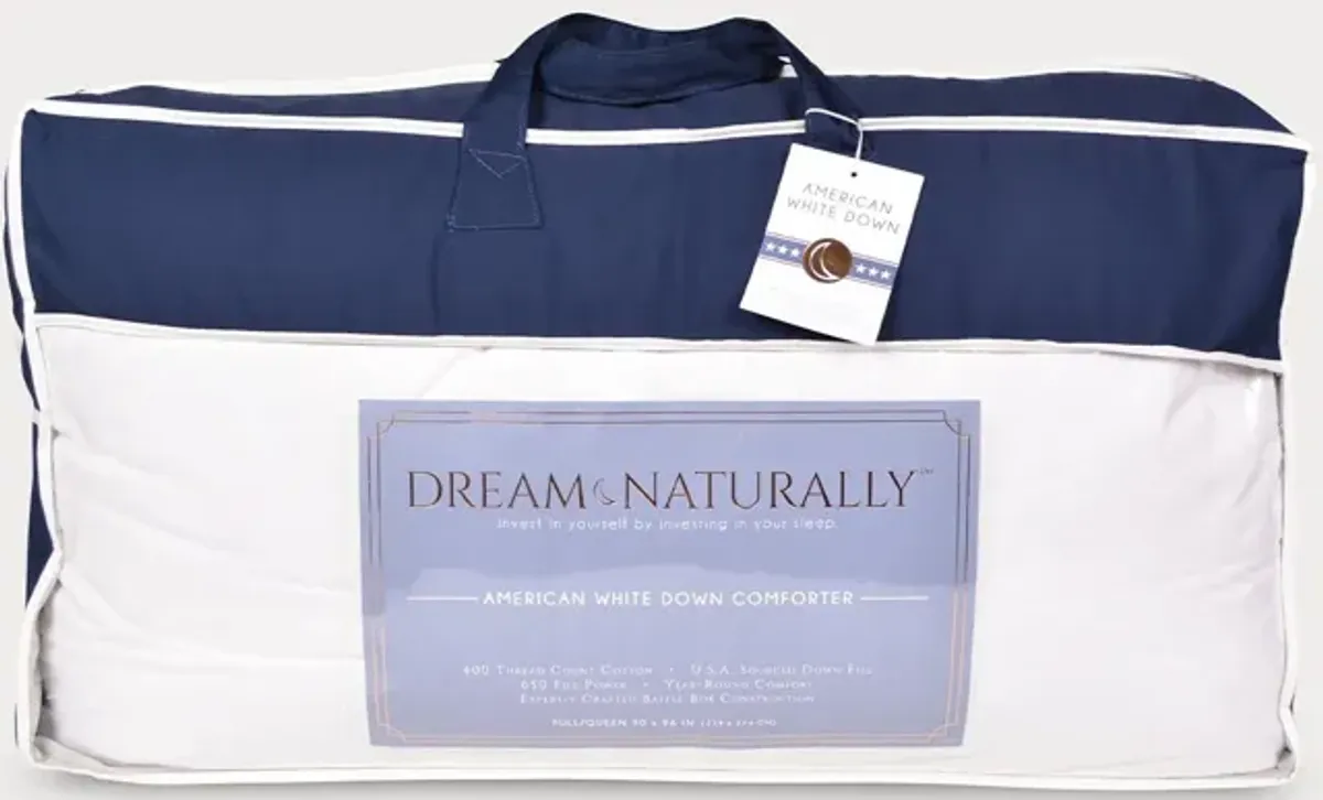 Downlite Dream Naturally® White Down Comforter - King