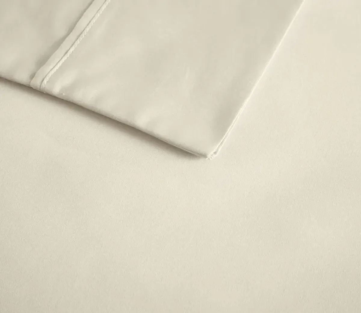 Beautyrest Wrinkle Resistant Cotton Sateen Sheet Set - White - Queen