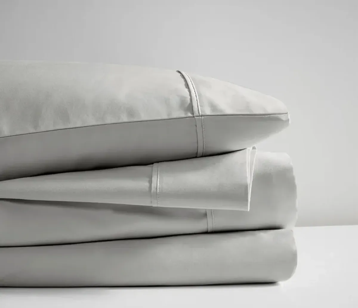 Beautyrest Wrinkle Resistant Cotton Sateen Sheet Set - White - Queen