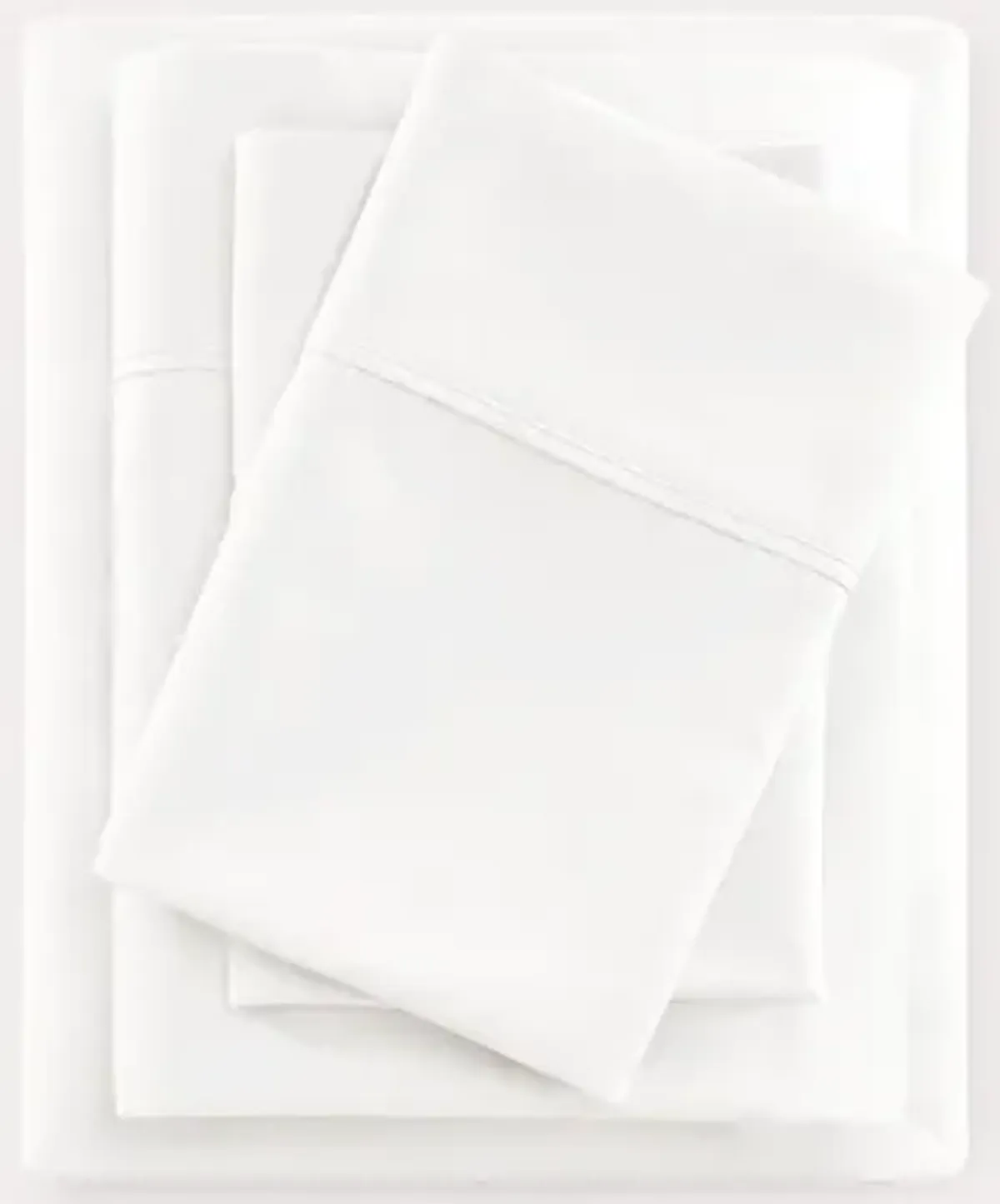 Beautyrest Wrinkle Resistant Cotton Sateen Sheet Set - White - Queen