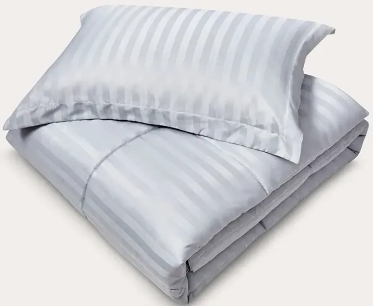 Kathy Ireland Home Kathy Ireland Reversible Down Alternative Comforter Set - White - Twin