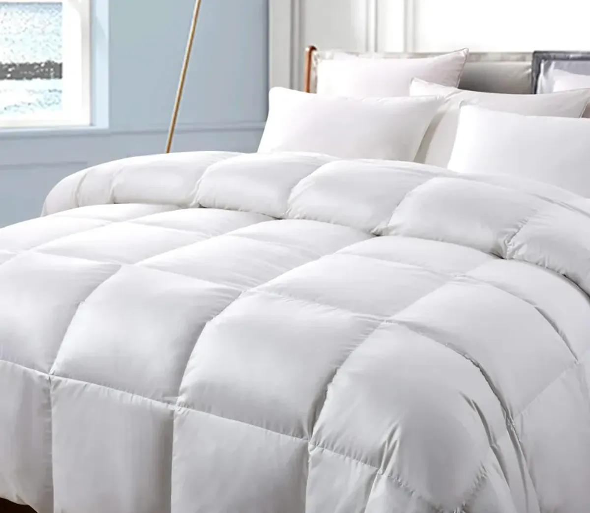 Serta All Season White Down Fiber Comforter Medium Warmth - Twin