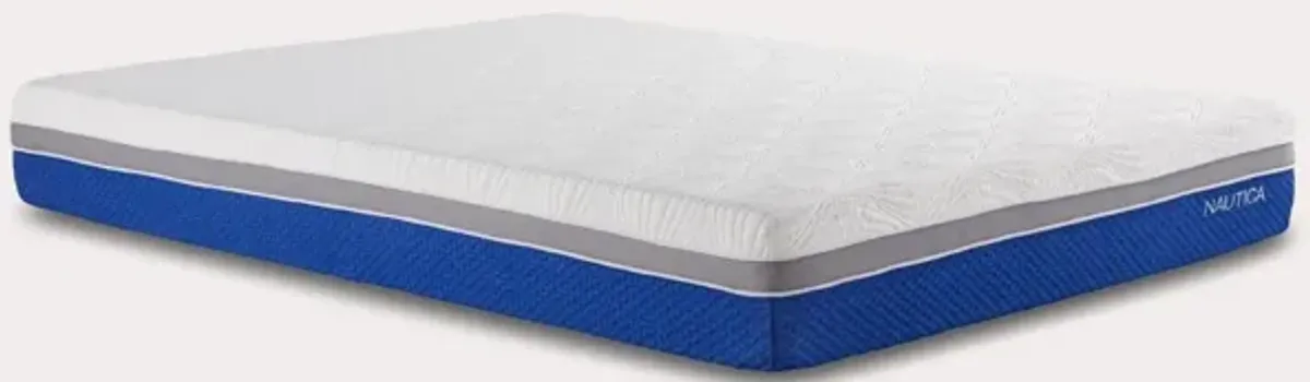 Bed in a Box Nautica Calm 10-Inch Memory Foam Medium Firm Mattress - Twin