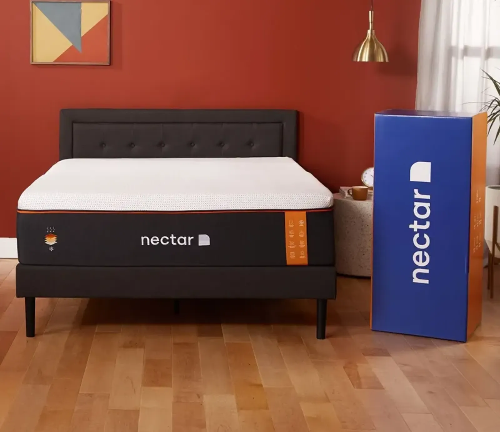 Bed in a Box Nectar Premier Copper Memory Foam Mattress - Twin