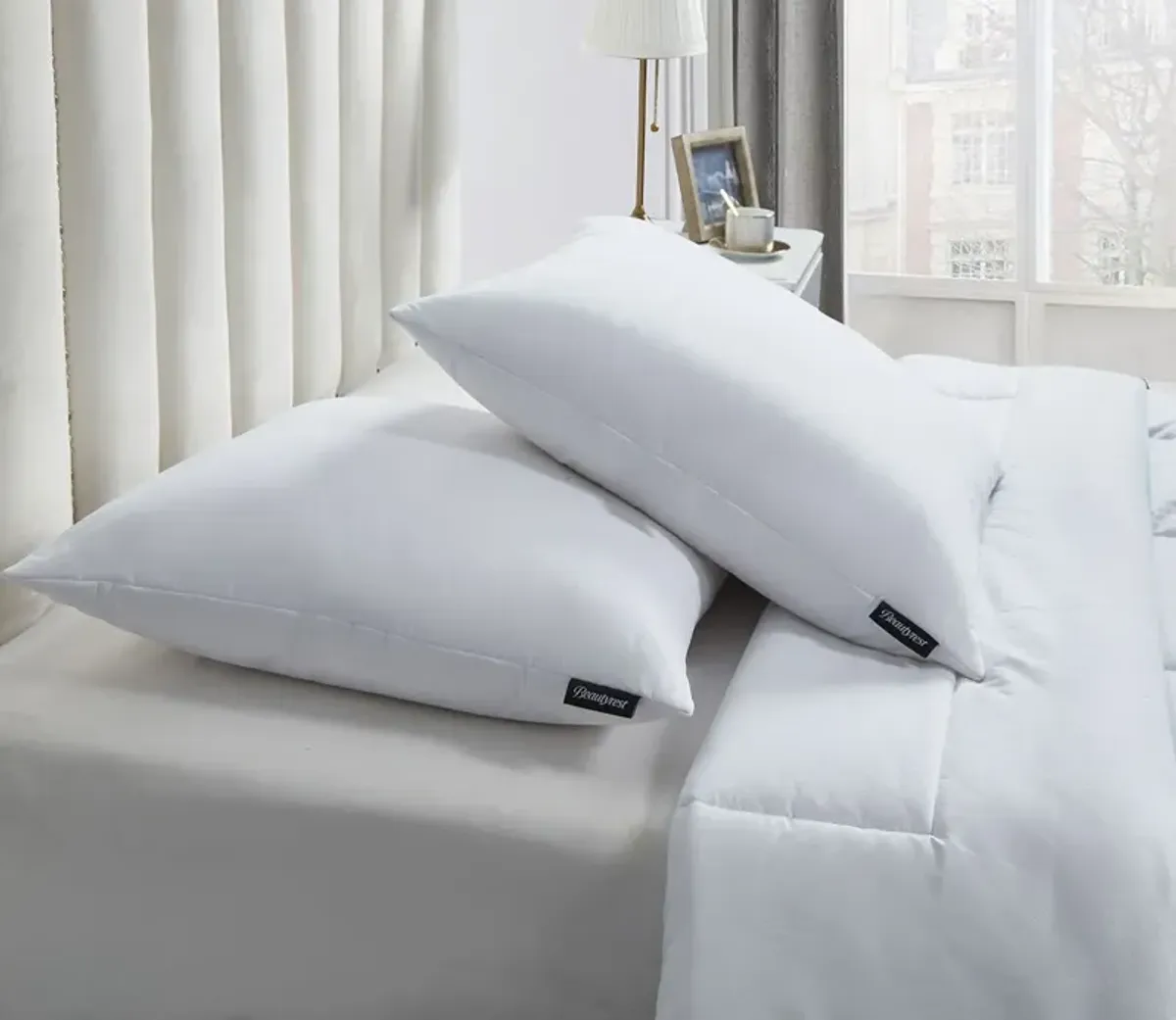 Beautyrest Cotton Softy Around Euro Pillow 2-Pack - Euro