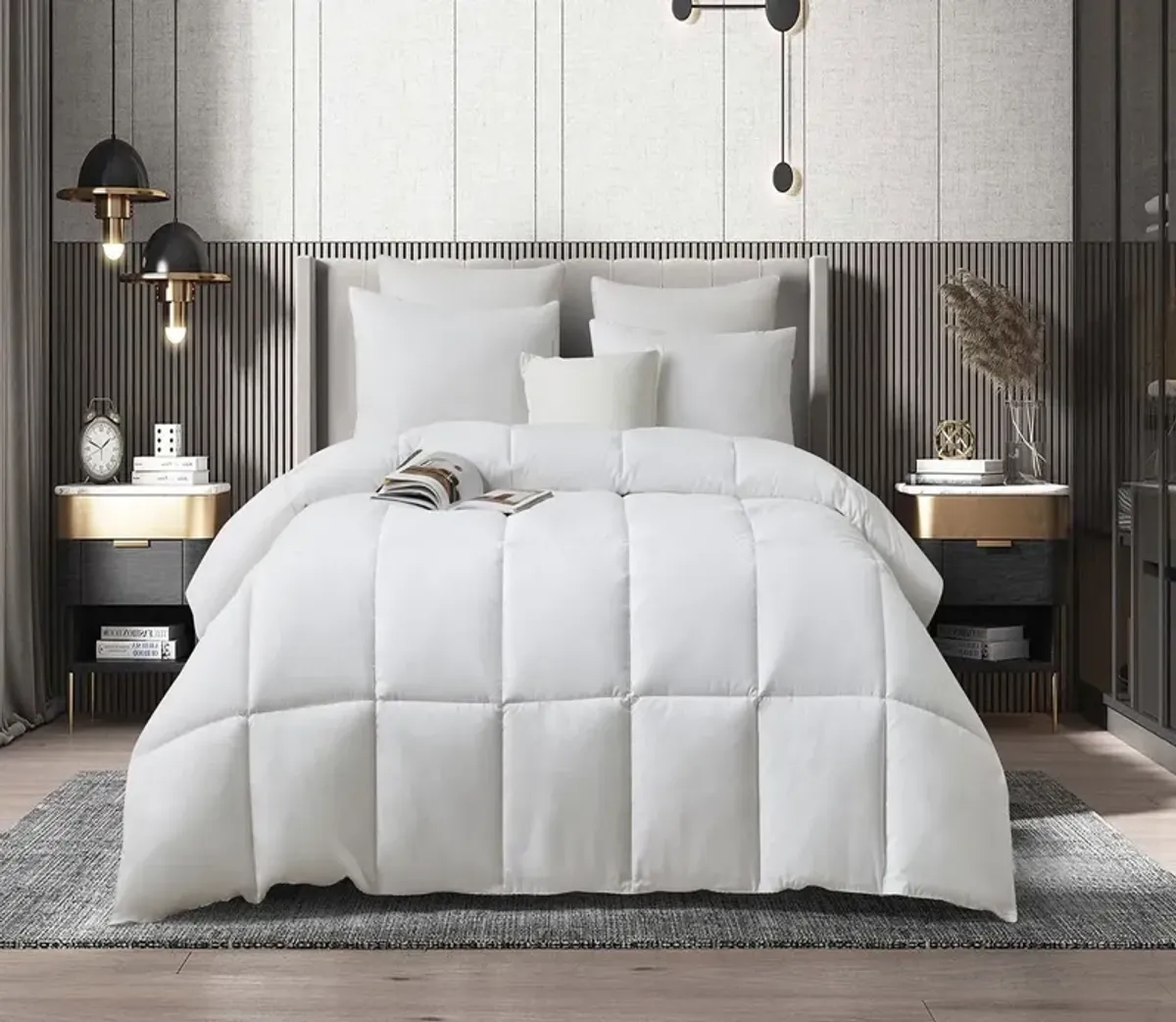 Martha Stewart Tencel Down Alternative Comforter - Twin