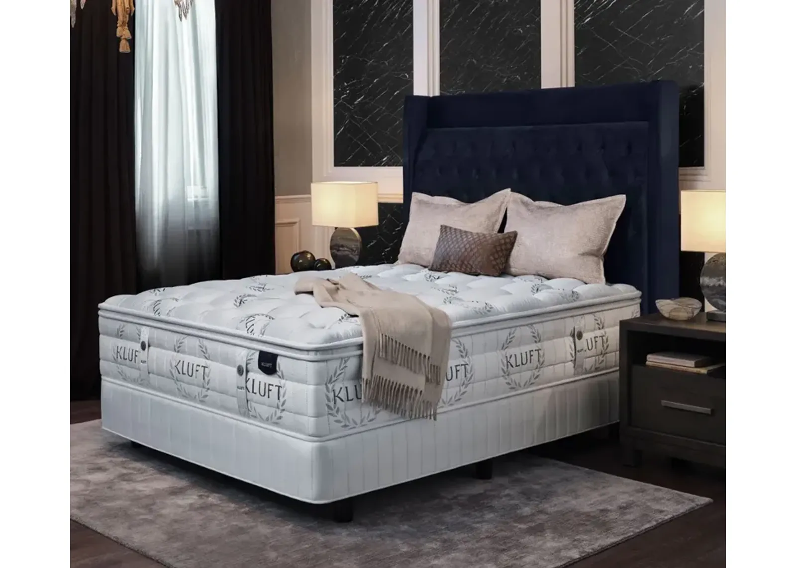 Kluft Monarch Luxury Firm Mattress - Memory Foam - Queen