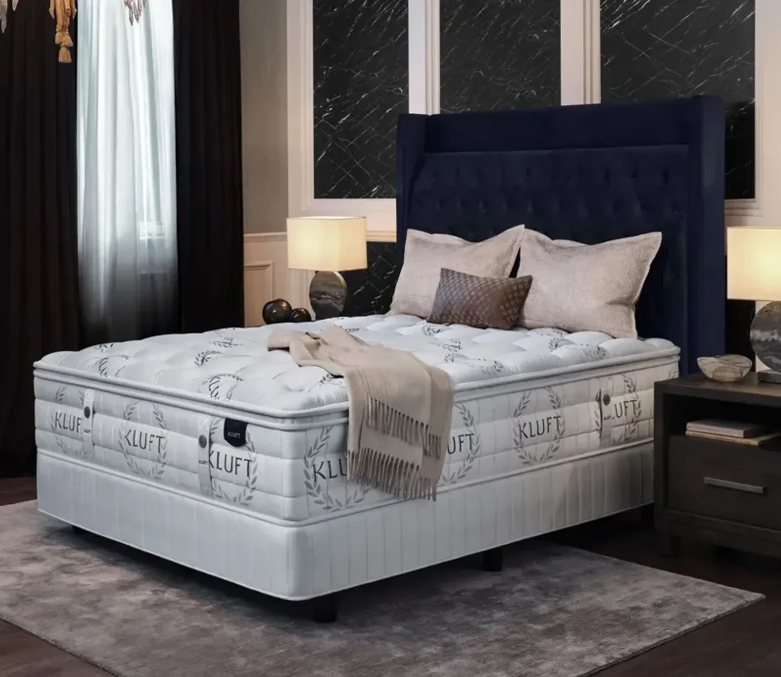 Kluft Monarch Luxury Firm Mattress - Memory Foam - Queen