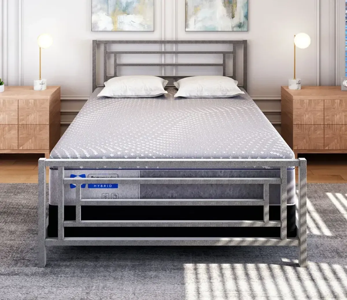 Sealy Posturepedic® Elsanta Hybrid Firm Mattress - Memory Foam - Twin