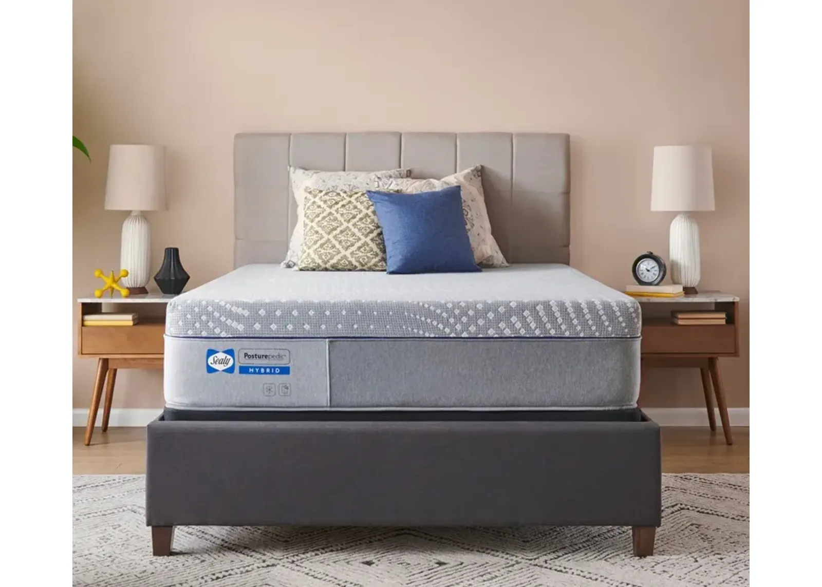 Sealy PosturepedicÂ® Elsanta Hybrid Soft Mattress - Memory Foam - Full