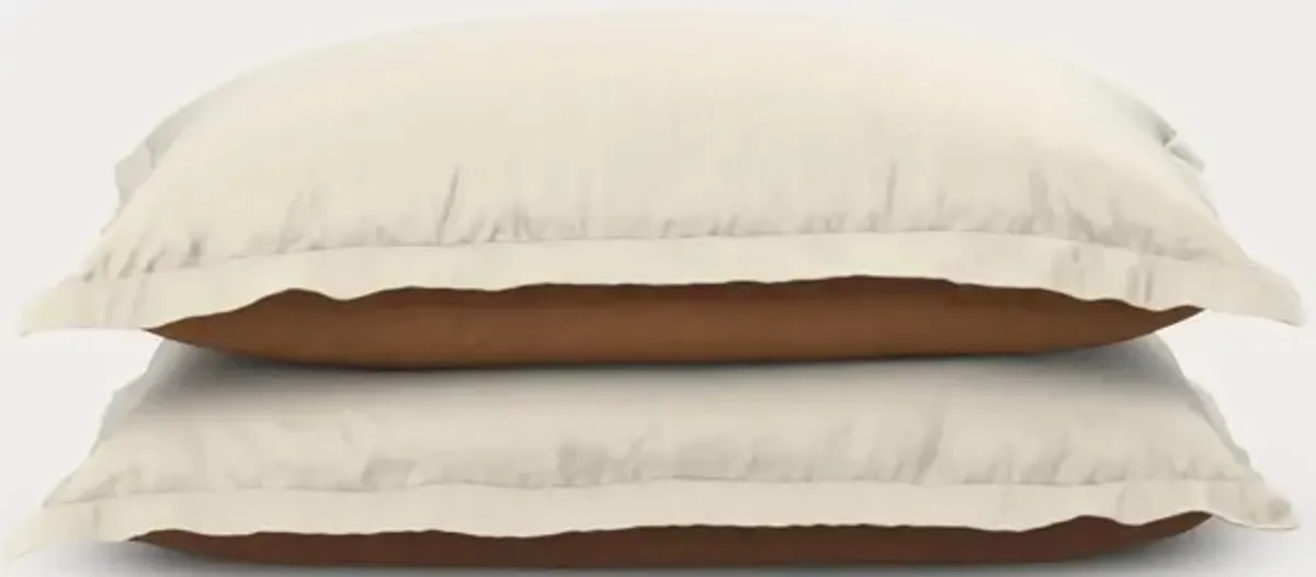 PureCare Cooling Bamboo Reversible Duvet Cover and Sham Set Separates - Shadow/Dove Gray - King