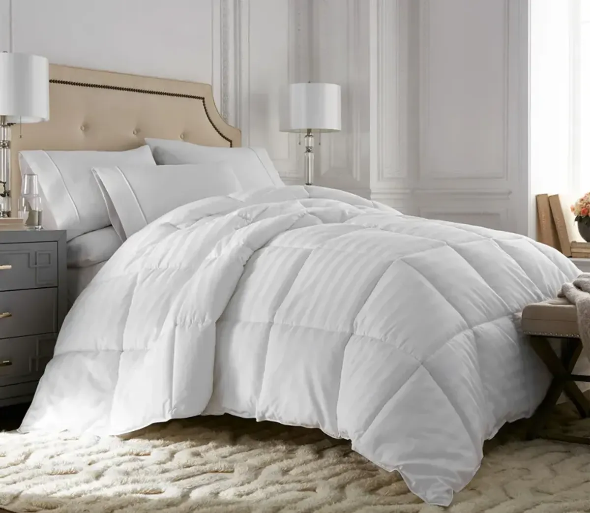 Stearns & Foster PrimaCool Down Alternative Comforter - Queen