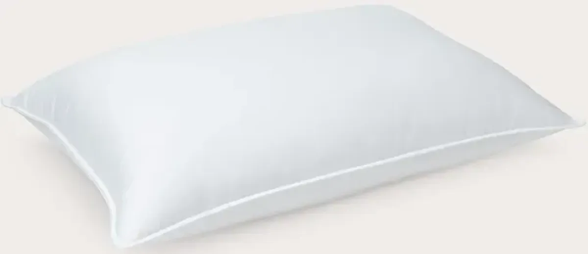 Stearns & Foster 400TC Cotton Sateen RDS White Down Pillow - King