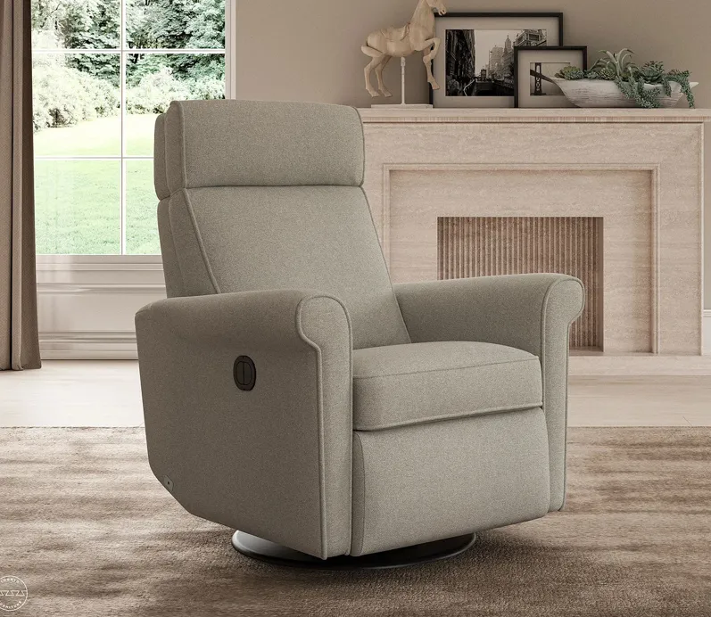 Luonto Rolled Lounger Recliner Chair - Pearl