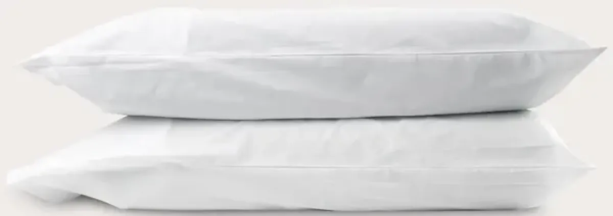 Blu Sleep Ostuni Cotton Percale Pillowcase Set of 2 - Twin