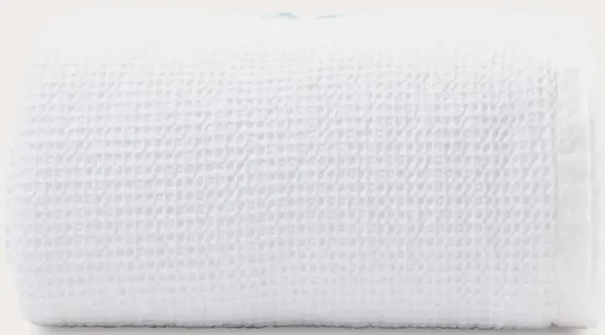 Blu Sleep Baia Waffle Weave Cotton Bed Blanket - Gray - Queen