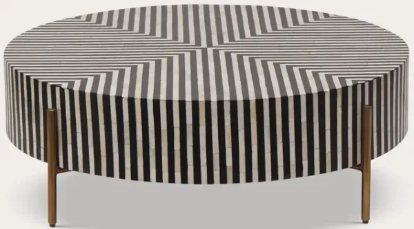 Moe's Furniture Chameau Small Round Coffee Table