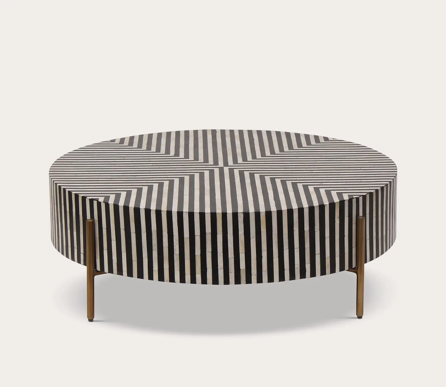 Moe's Furniture Chameau Small Round Coffee Table