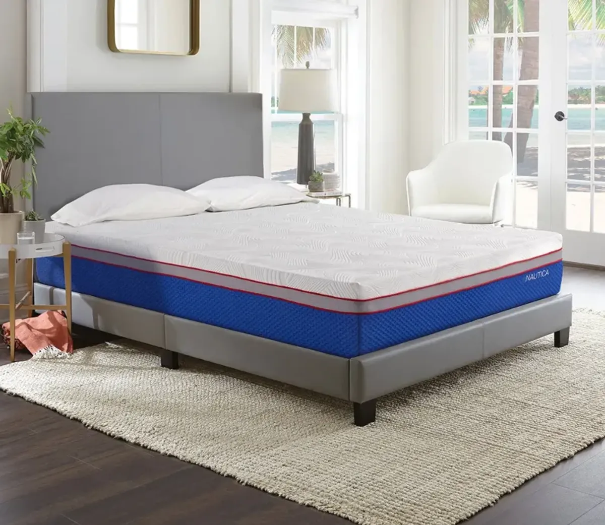 Bed in a Box Nautica Serenity 12'' Gel Memory Foam Medium Plush Mattress - Queen