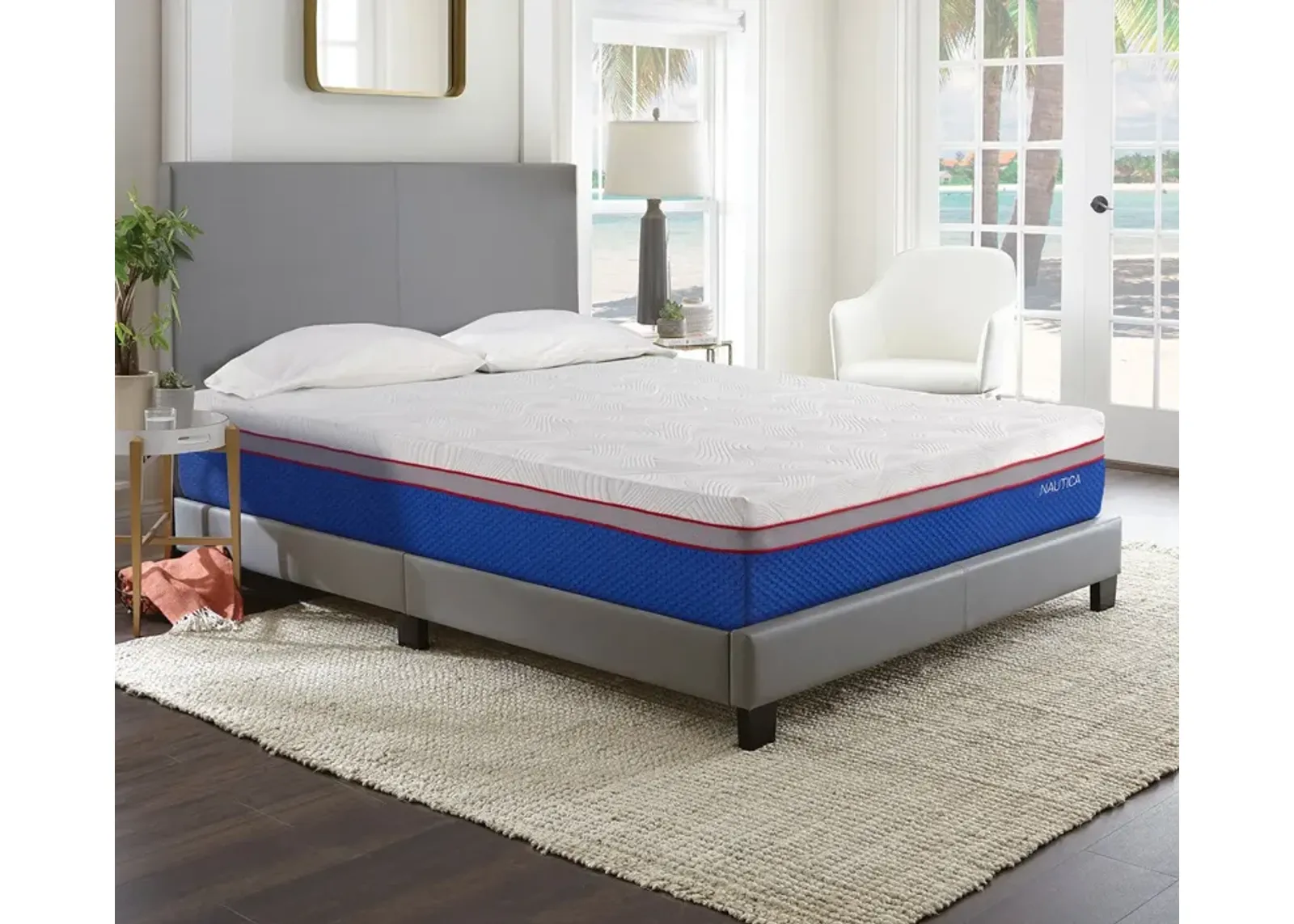 Bed in a Box Nautica Serenity 12'' Gel Memory Foam Medium Plush Mattress - Queen