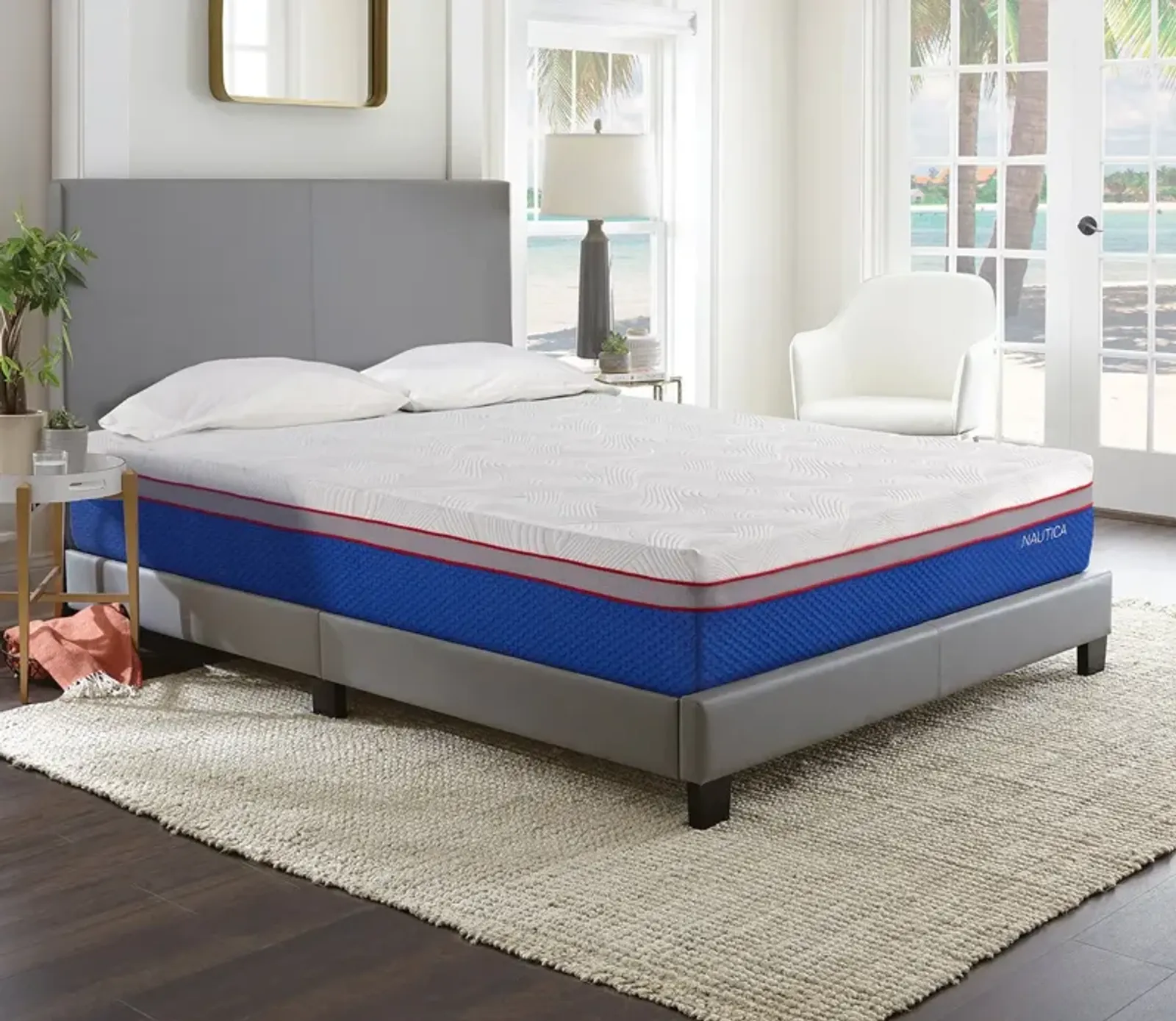 Bed in a Box Nautica Serenity 12'' Gel Memory Foam Medium Plush Mattress - Queen