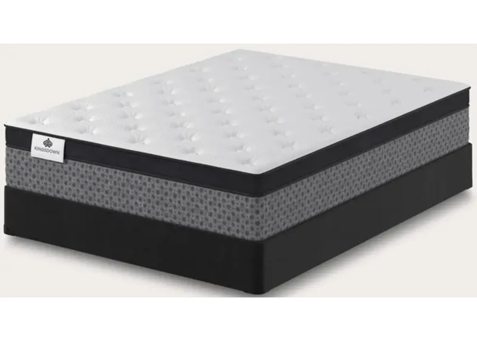 Kingsdown Glamorous Euro Pillow Top Mattress - Memory Foam - Twin