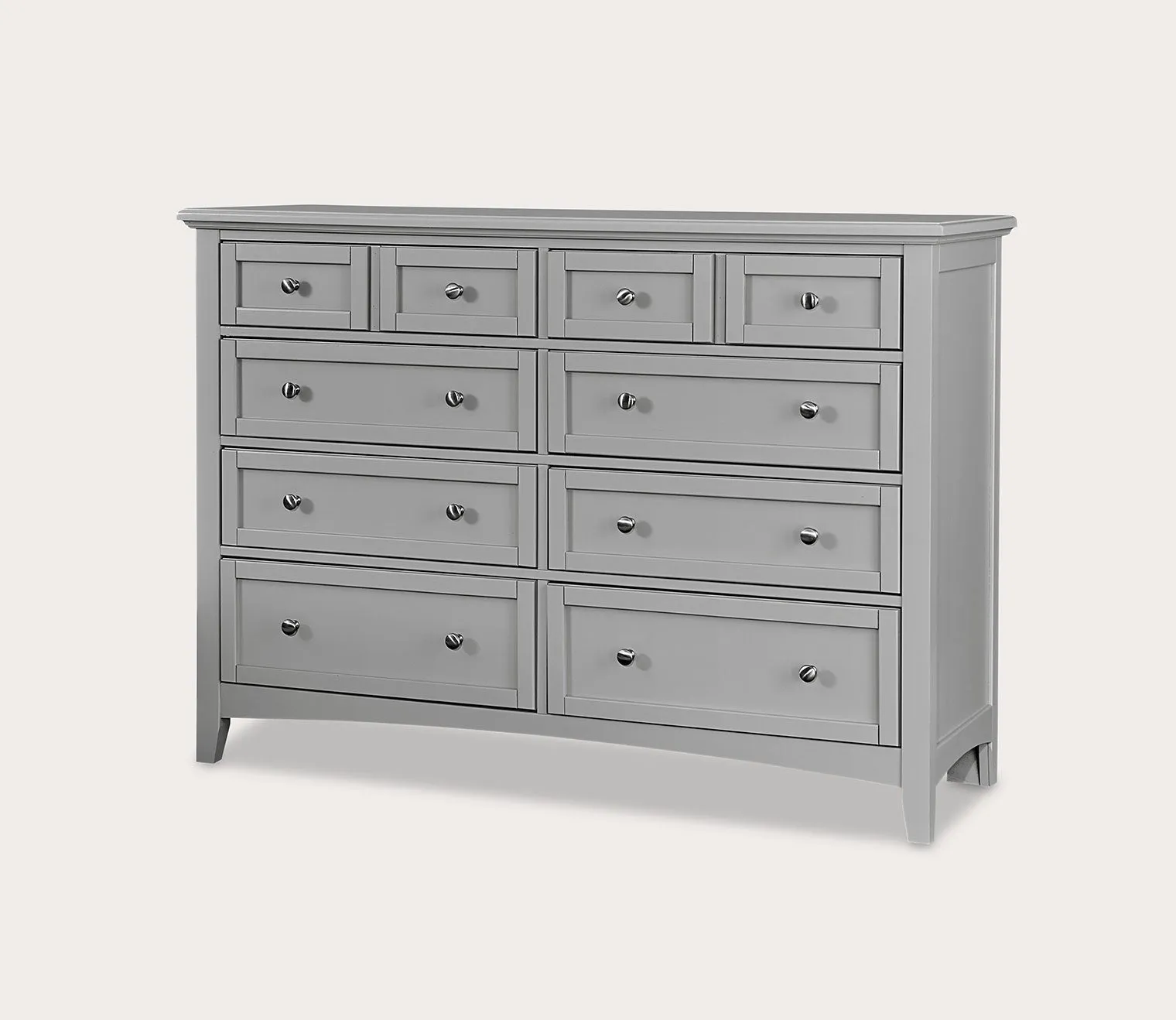 Vaughan Bassett Bonanza 8-Drawer Triple Dresser - Merlot