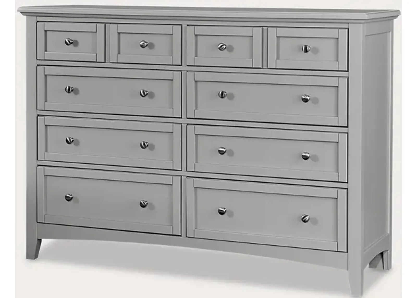 Vaughan Bassett Bonanza 8-Drawer Triple Dresser - Merlot