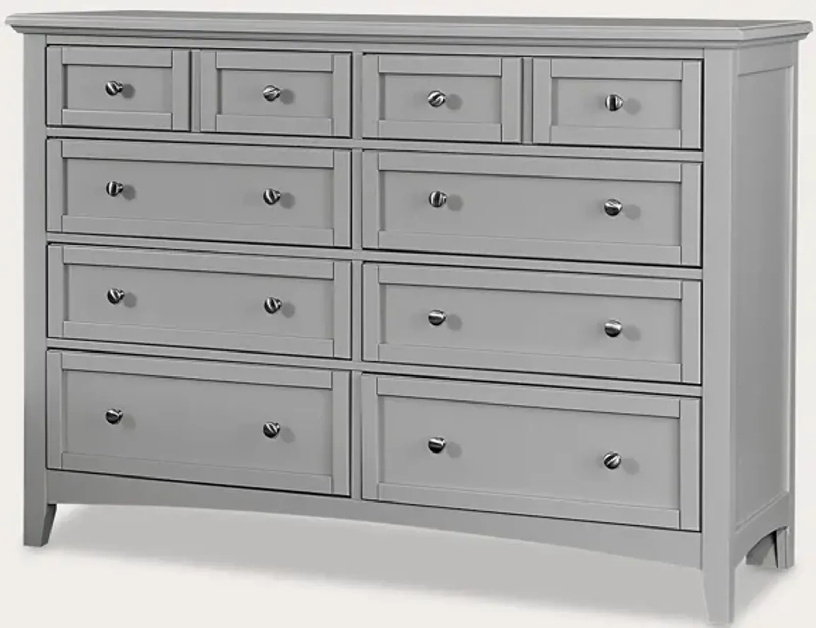 Vaughan Bassett Bonanza 8-Drawer Triple Dresser - Merlot