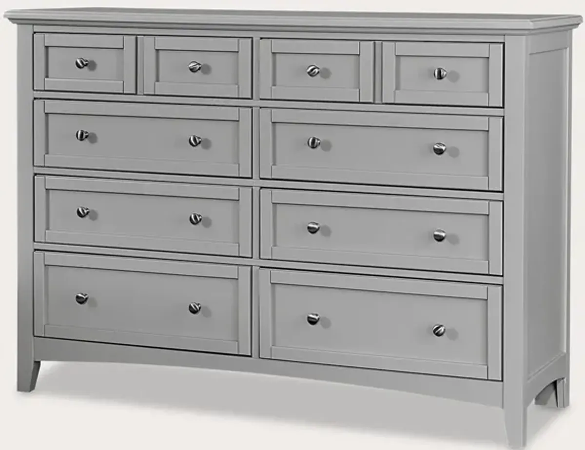 Vaughan Bassett Bonanza 8-Drawer Triple Dresser - Cherry