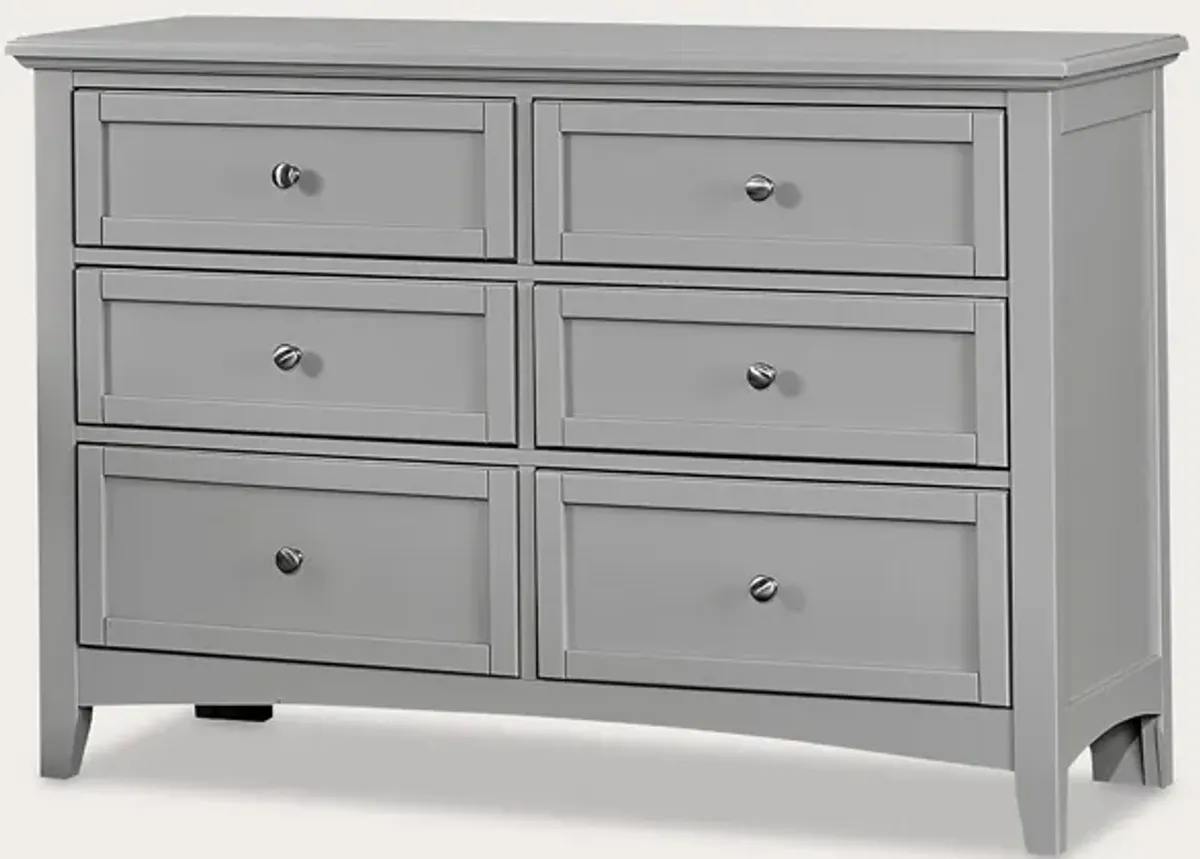 Vaughan Bassett Bonanza 6-Drawer Double Dresser - Merlot