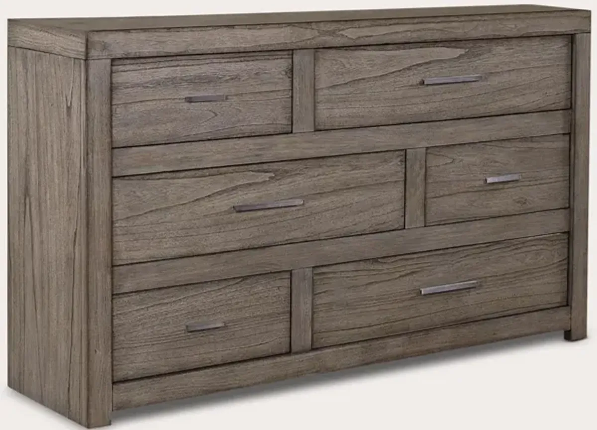 Aspen Home Modern Loft 6-Drawer Dresser