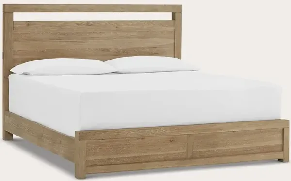 Aspen Home Modern Loft Panel Bed - Gray - King