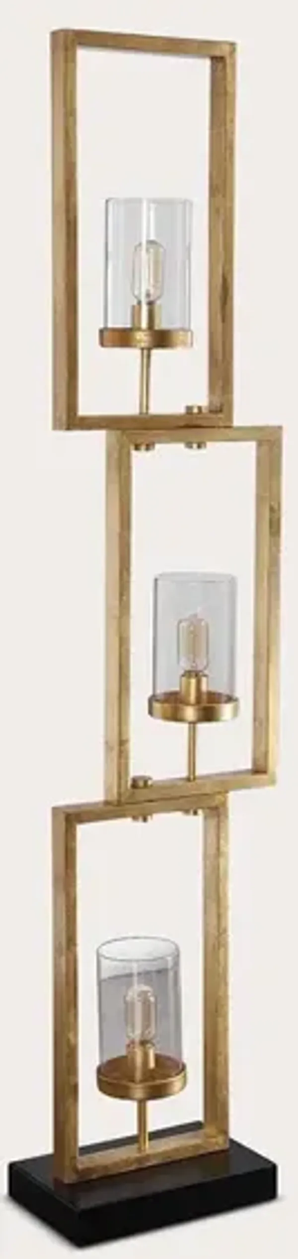 Uttermost Cielo Staggered Rectangles Floor Lamp