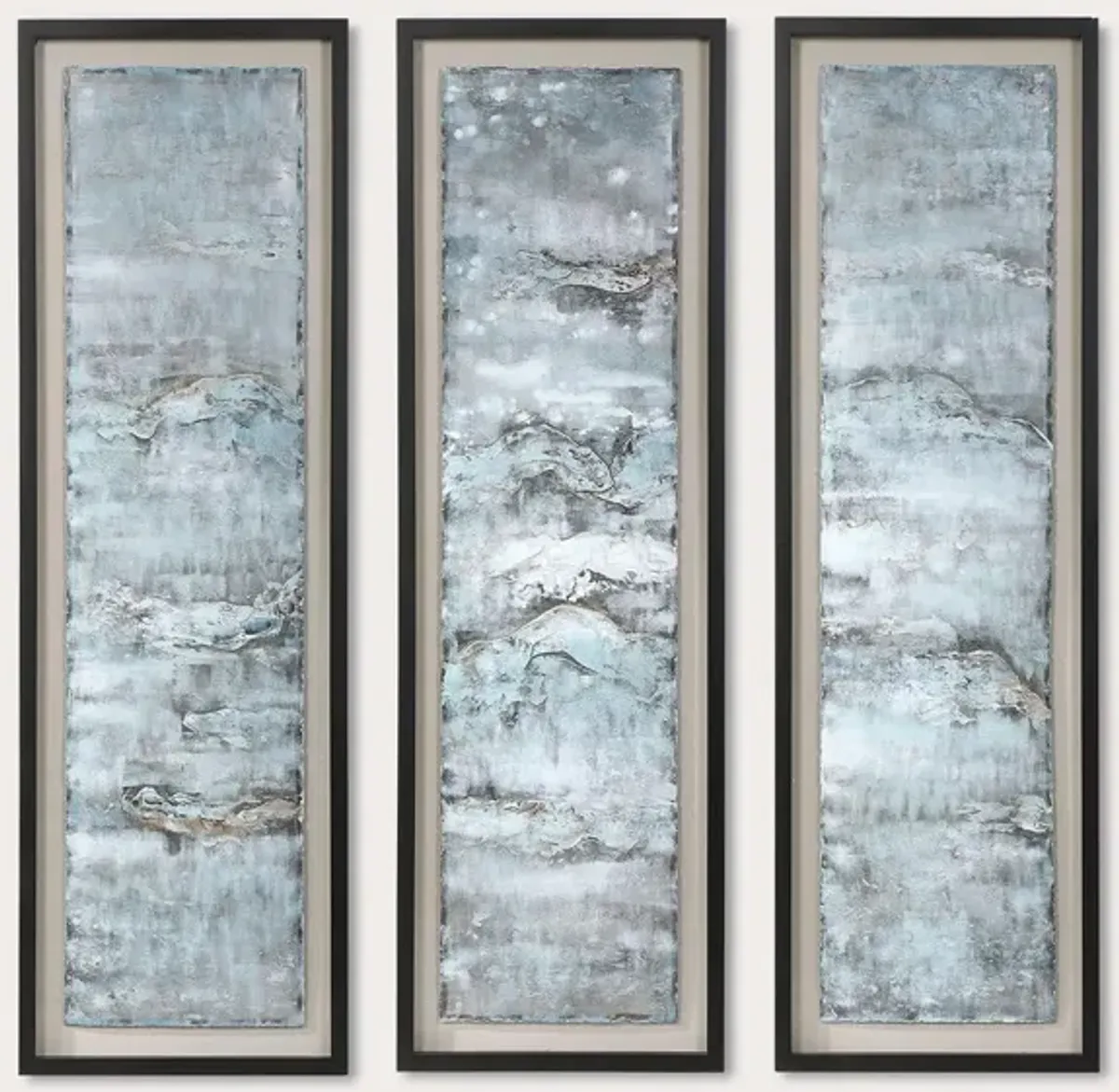 Uttermost Ocean Swell Framed Prints Set of 3