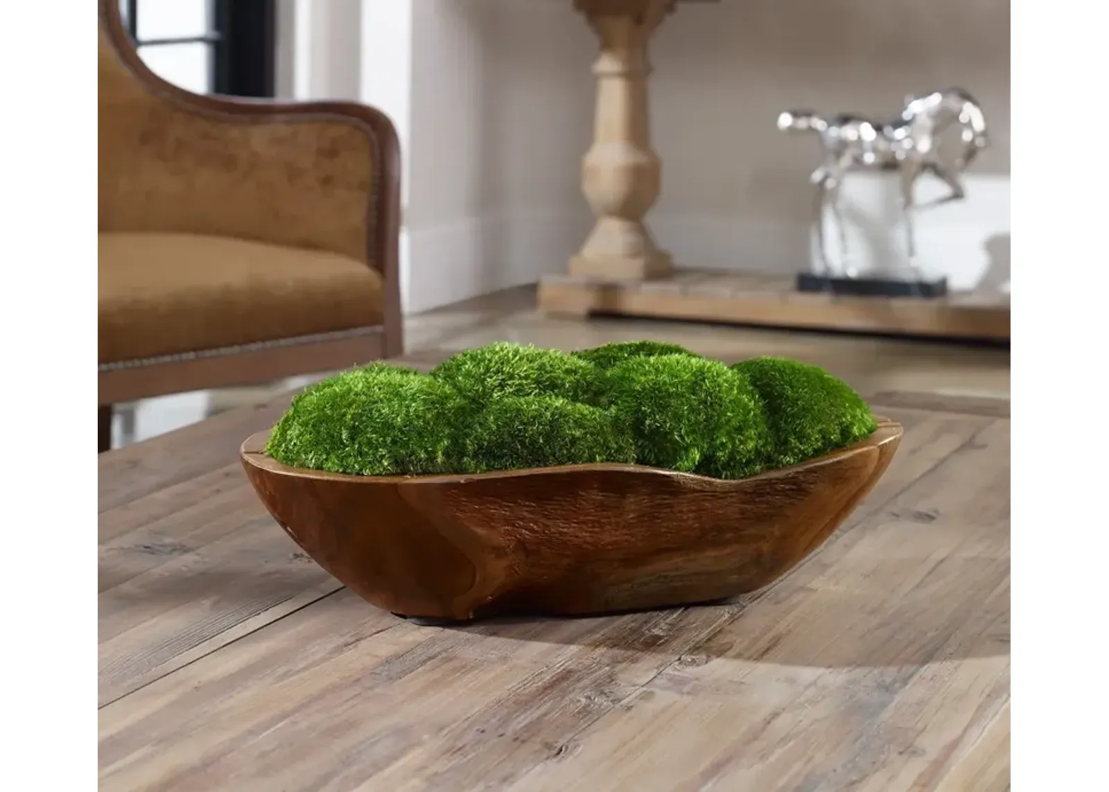 Uttermost Kinsale Moss Centerpiece