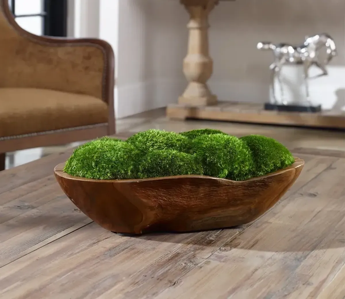 Uttermost Kinsale Moss Centerpiece