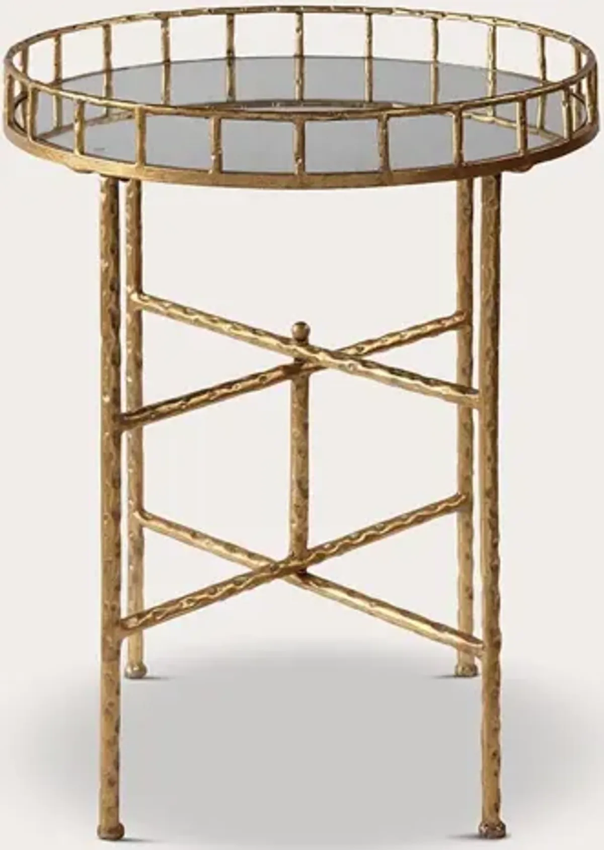 Uttermost Tilly Bright Gold Accent Table